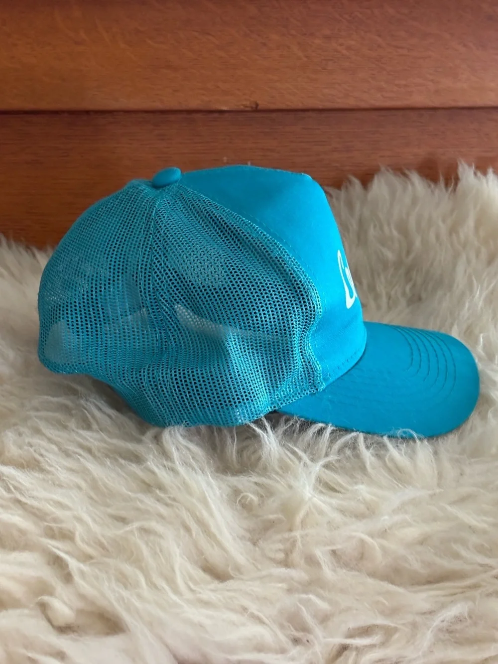 Cabela's Teal Blue Mesh Logo Cap